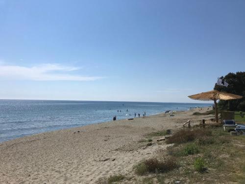 A 5 Mn A Pied De La Mer, Piscine ,Tennis, Paillote Cervione Luaran gambar
